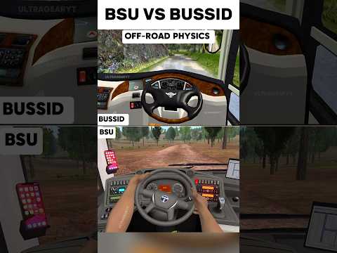 bus simulator Indonesia vs bus simulator ultimate off-road physics comparison 😇📈