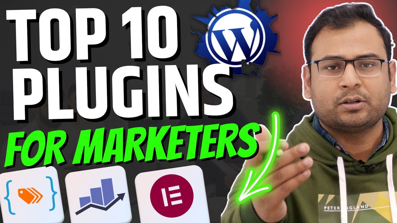 Top 10 WordPress Plugins for Marketers 🔥 |  Umar Tazkeer