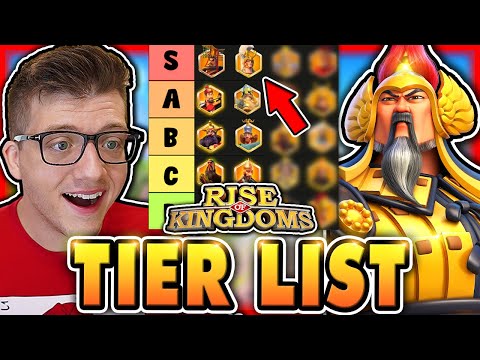 NEW Rise of Kingdoms Tier List – Open Field PvP (Nov 2025)