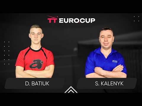 10:20 Dmytro Batiuk  - Serhii Kalenyk 09.10.2024 TT Euro.Cup Ukraine MASTER. TABLE 3