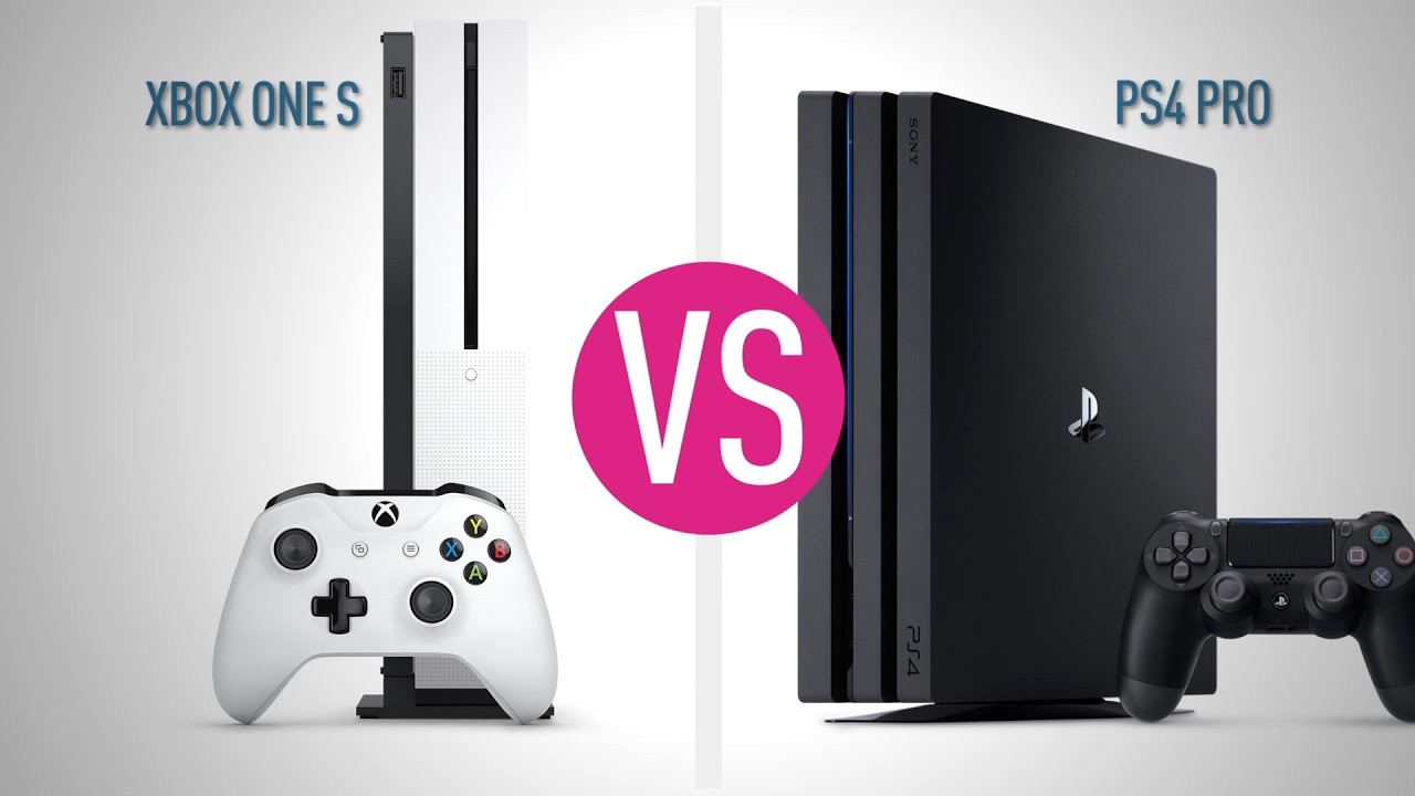 PS4 vs Xbox One Year 3: Xbox One S vs the PS4 Pro - YouTube
