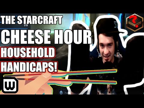 The Starcraft Cheese Hour - BLINDFOLDED STARCRAFT! Chopsticks, Oven Mitts & Much More ;) Vol #32