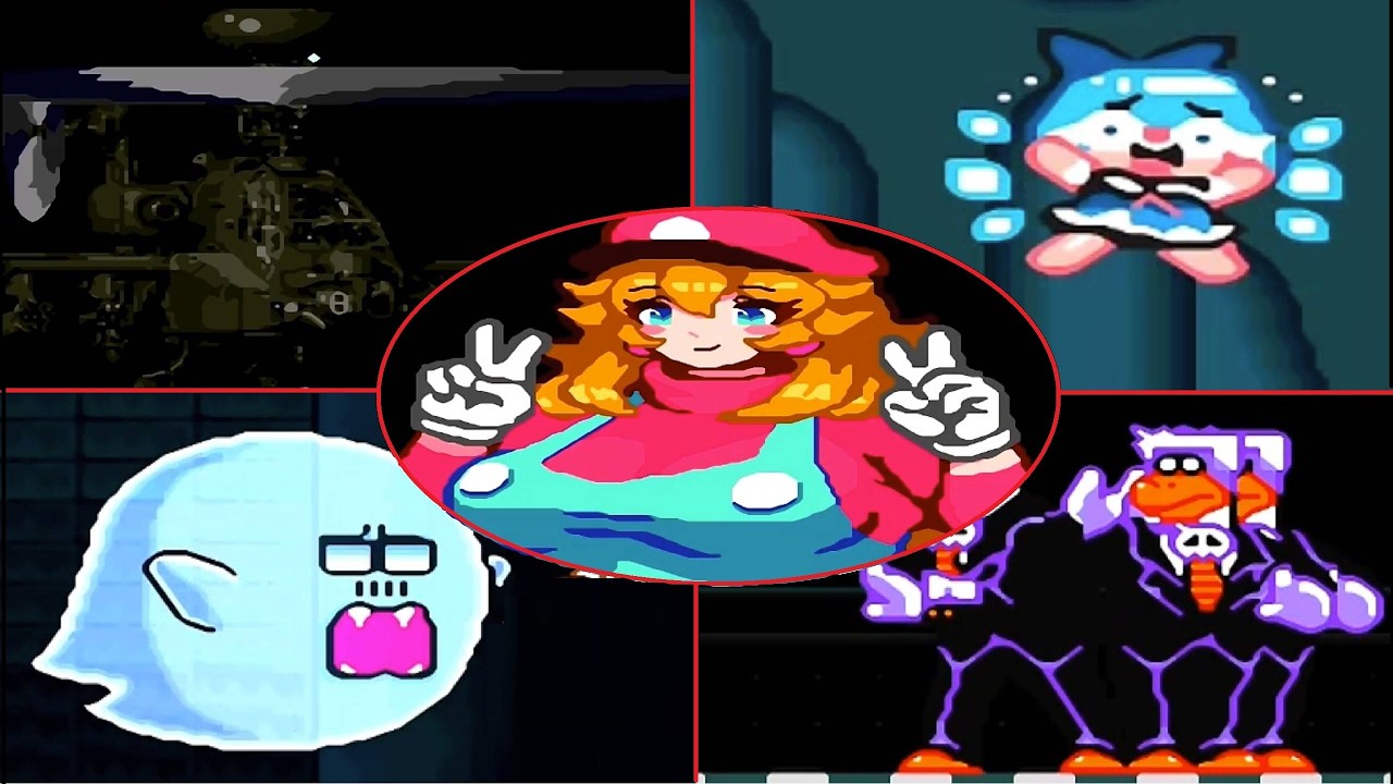 Super Mario Essex: All Bosses