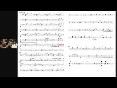 Yellowjackets & WDR BIG BAND - Downtown - Lead Sheet for Drums