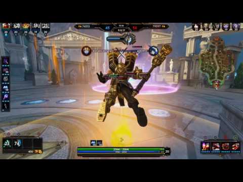 Smite Awesome Pentakill Save (Vulcan)