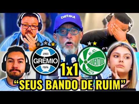 GRÊMIO FANS' REACTIONS - GRÊMIO 1x1 JUVENTUDE - 2026 GAÚCHO CHAMPIONSHIP - LET'S LAUGH AT GRÊMIO