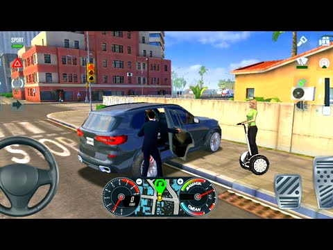 Uber Driver - Taxi Sim 2020 - Driving SUV (BMW) - Car Games Android Gameplay