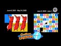 Cartoon Cartoon Fridays Intro Mashup Comparison 2000 And 2001