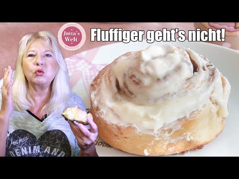 Zimtschnecken Rezept 🍩 Original amerikanische Cinnamon Rolls | süß, klebrig & himmlisch