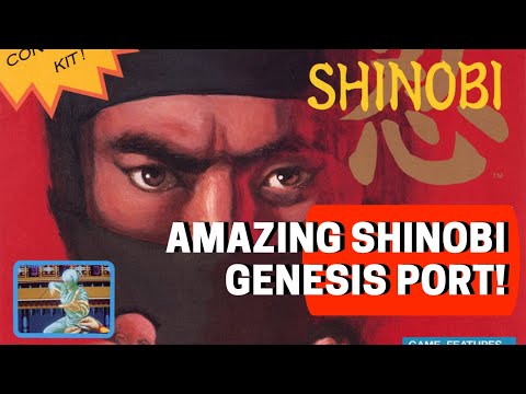 Amazing Shinobi homebrew port for the Genesis/Medgadrive!