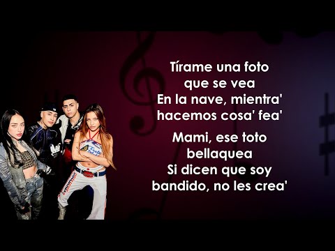 UNA FOTO REMIX - Mesita, Nicki Nicole, Emilia, Tiago PZK (Letra/Lyrics)
