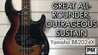 Video thumbnail for Sustain for days! - Yamaha BB2024X Demo by NICKO