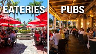 Fabulous Outdoor Eateries and Pubs on Third Street Naples Florida