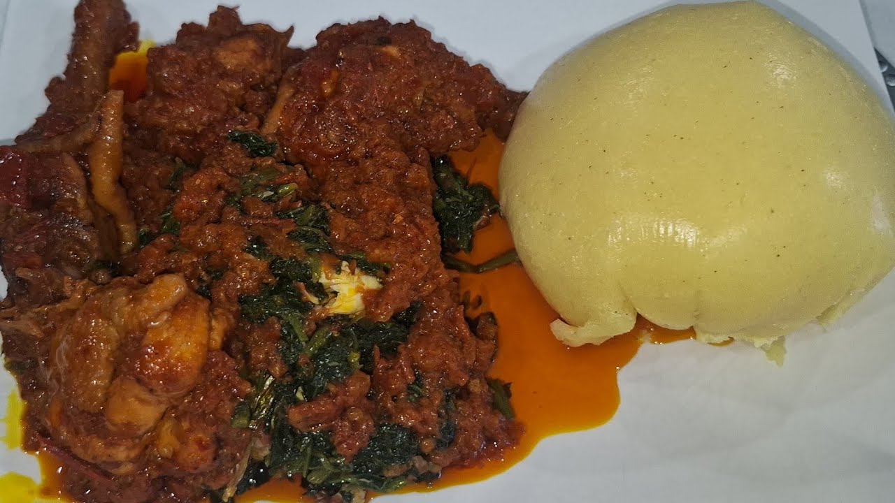 KATI KATI AND FUFU CORN | COUSCOUS LEGUMES | COOKING VLOG | PIDGIN EDITION #food#africa#delicious 