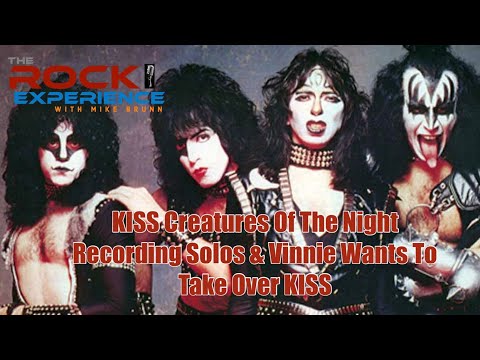 KISS - Vinnie Wanted To Take Over KISS & Recording Creatures Of The Night Album Solos