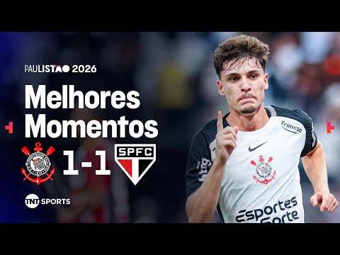 CORINTHIANS 1X1 SÃO PAULO - MELHORES MOMENTOS - PAULISTÃO 2026