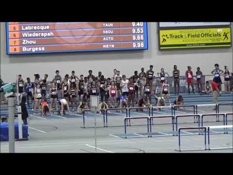 D1 Girls 55 Hurdles Prelims 3