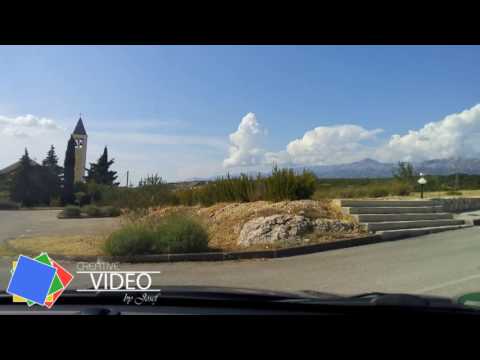 Croatia / Dalmatia / Kruševo - Relaxed Drive trough the sunny Village - 2016