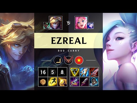 Ezreal ADC vs Seraphine: Unstoppable - VN Grandmaster Patch 14.24