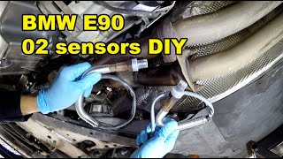 BMW E90 - downstream 02 sensors replacement (DIY21)