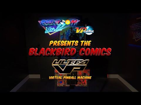 BlackBird Comics ULTRA VP 4D Virtual Pinball Machine