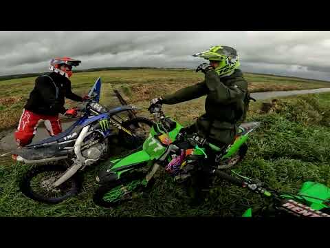 Dzika trasa, deszcz , błoto i my Enduro bez litości |Enduro Młodziaki|