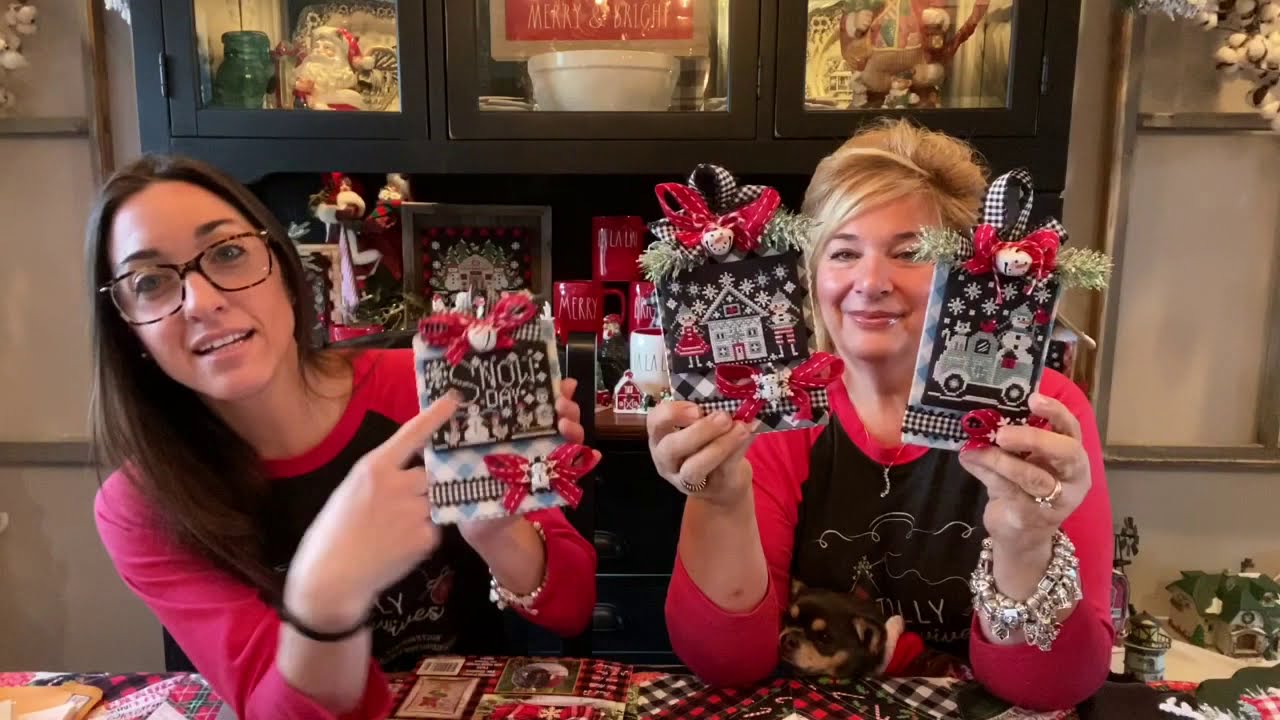 Flosstube #174:Priscilla & Chelsea-The Real Housewives of Cross Stitch