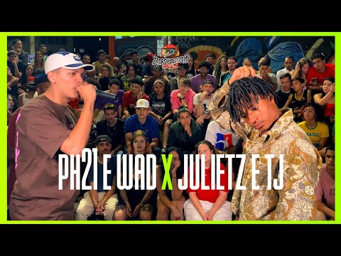 Wad e PH21 x Julietz e TJ - SEMIFINAL - CLANDESTINA031 - BH/MG