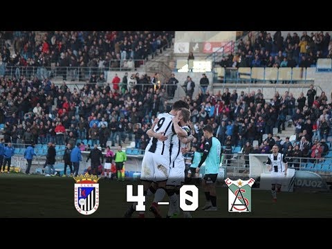 GOLES CD BADAJOZ 4 - SANLUQUEÑO 0 |   J19 2ªB G-IV  |  07/01/19