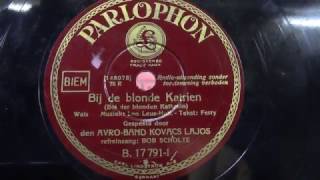 Bob Scholte: Bij de blonde Katrien.  (1933).