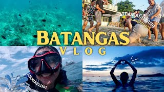 Vlog 33| Batangas Vlog: LAUGHTRIP! + (Snorkeling, Choir's Team Bldg, Quality Time)