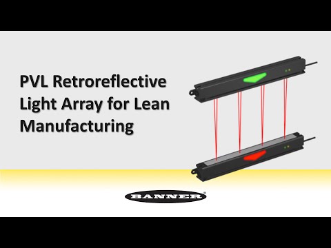 PVL-Lichtvorhang für Lean Manufacturing