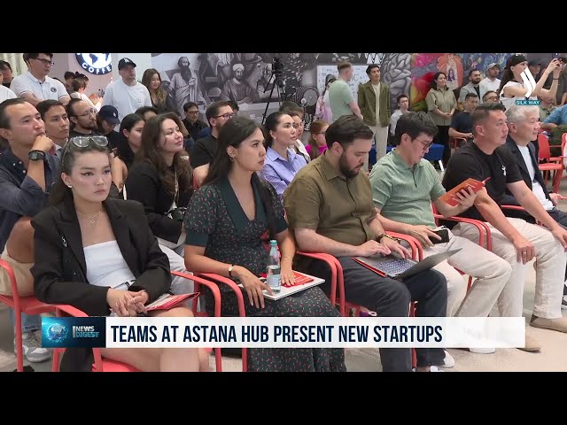 Astana Hub янги стартаплар тақдим этди