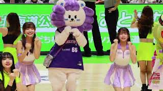 #musegirls 241207 レバンガ札幌ダンスパフォーマンス対決　#musegirls 　#瑟七 #小映 #台湾チア