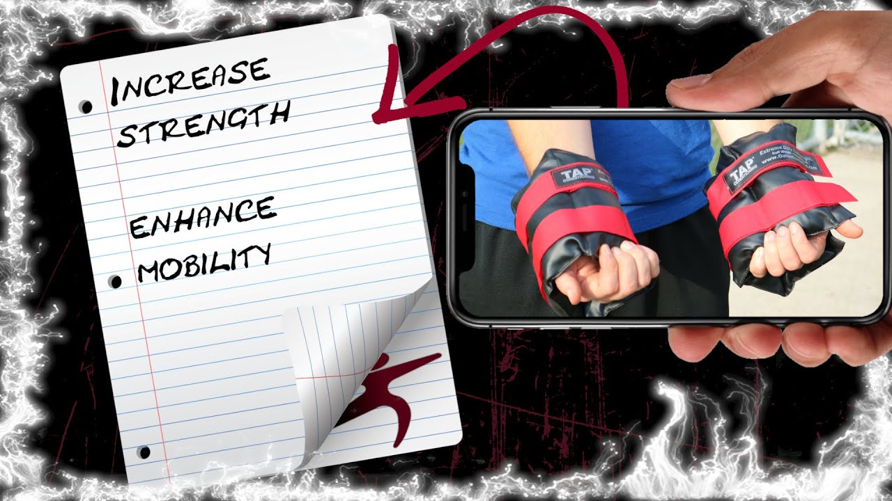 TAP Synthetic Leather Weighted Cuffs (10lb) video