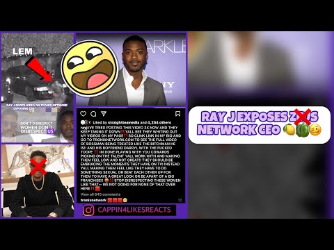 Ray J Releases  Receipts on Tronix of Zeus Ceo Lemuel Plummer Getting Jumped for Disrespect 🥊💥