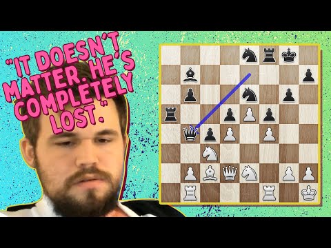„Er ist völlig verloren.“ | Magnus Carlsen vs. GM Pepe Cuenca: Banter Blitz Cup, Runde 2, Spiel 5