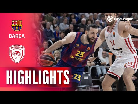 Clyburn and Punter - UNSTOPPABLE | Barcelona - Olympiacos | R15 BASKETBALL HIGHLIGHTS 2025-26