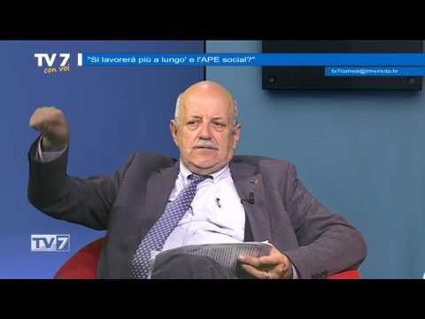 Tv7 con Voi del 28/4/2017 - Si lavorerà più a lungo' e l'APE social? (2 di 3)