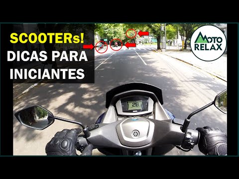 Como pilotar uma SCOOTER!