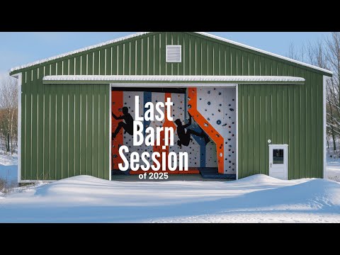 Last climb of 2025 in the barn - Nice flow tho