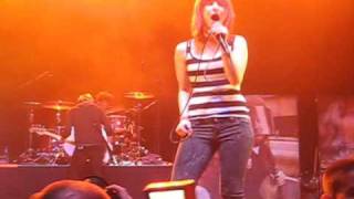 Paramore-Sweetness (cover) live
