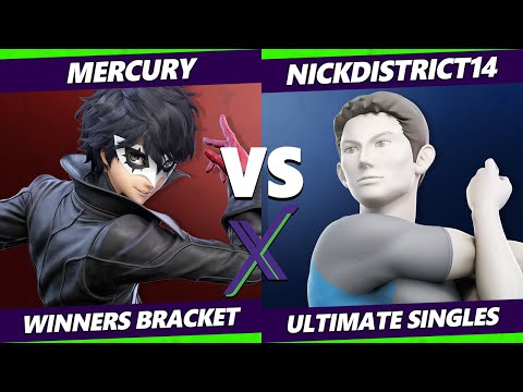 S@X 412 Winners Bracket - Mercury (Joker) Vs. NickDistrict14 (Wii Fit Trainer) Smash Ultimate - SSBU