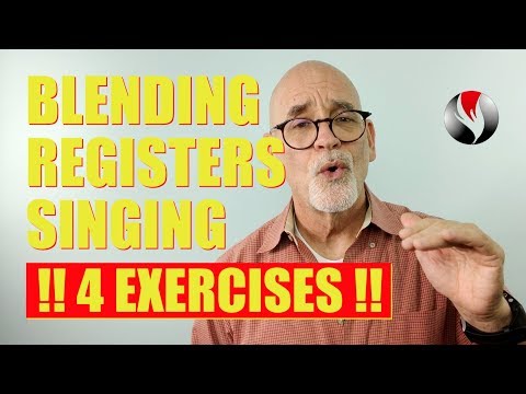 Blending Registers Singing - 4 Exercises to Smooth Transition from Chest to Head Voice