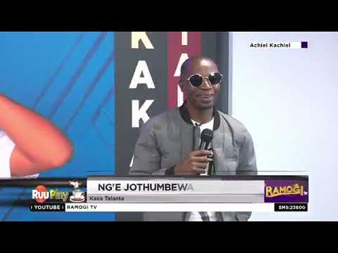 Kaka Talanta-Full Interview on New Song [ Kikius Herawa].At  Ramogi TV. keep watching.