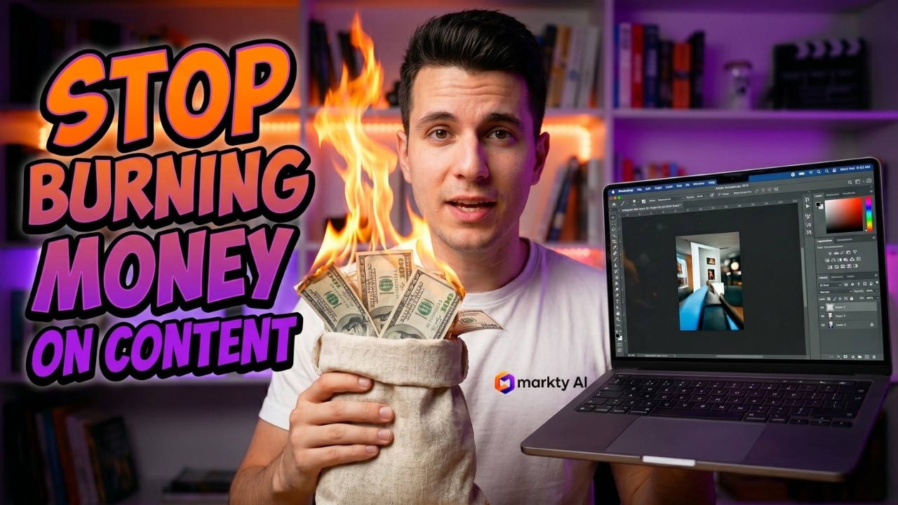 Create AI Visuals &amp; Videos Without Hiring a Designer | Markty's Visual Studio
