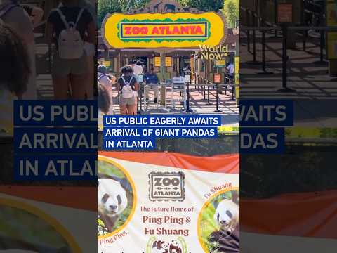 US public eagerly awaits arrival of giant pandas in Atlanta