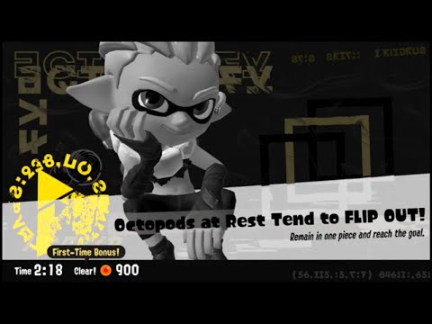 Splatoon 3 - Future Utopia Island - Octopods at Rest Tend to FLIP OUT! (Site 1-2)
