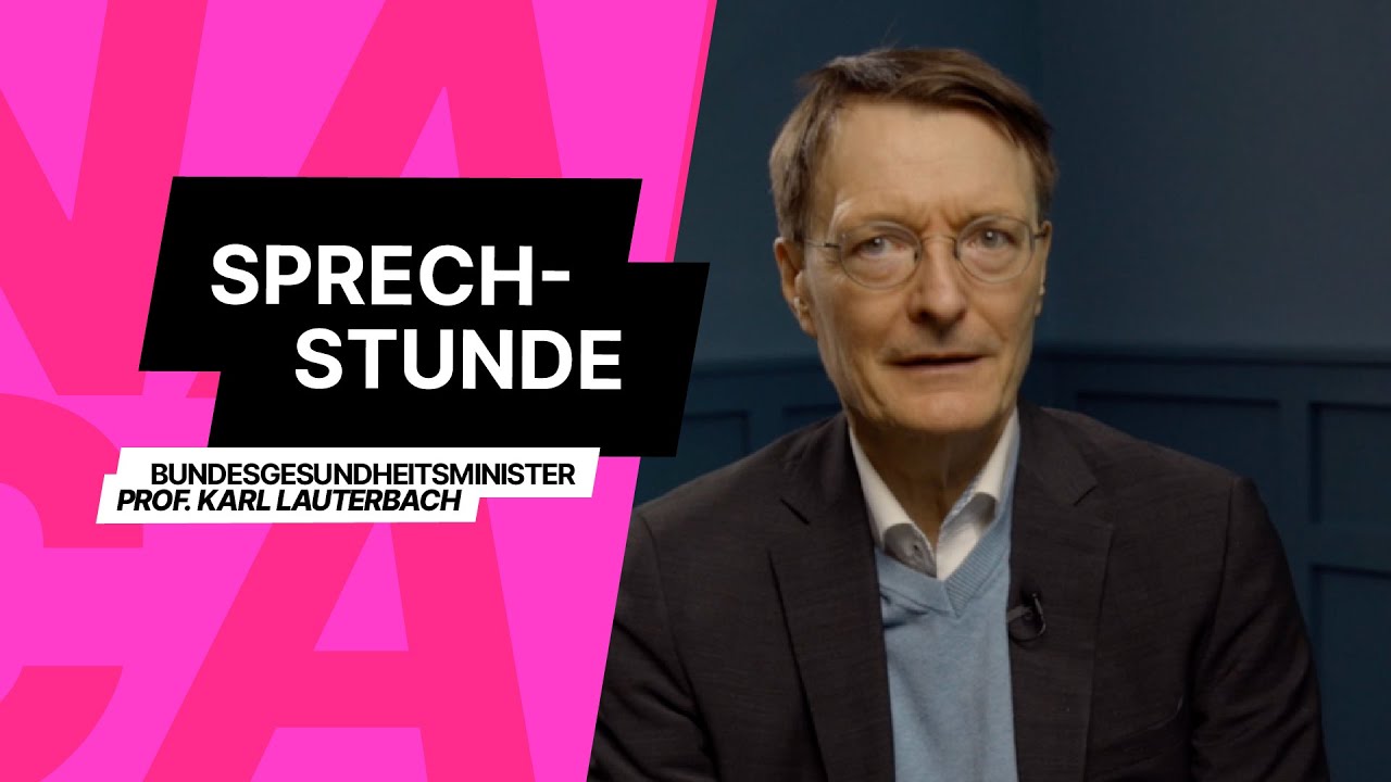 „Sprechstunde" mit Prof. Karl Lauterbach: Folge 9, Cannabis Spezial
