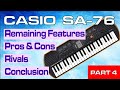 Casio SA 76 In Depth Test Review Part 4 Of 4 Everything Else
